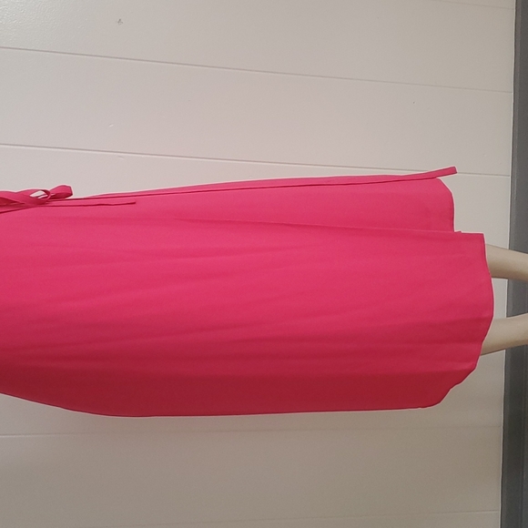 1 State Women’s Wrap Spaghetti Strap Dress Pink - Picture 4 of 13